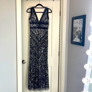 Beaded gown by Aidan Mattox